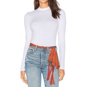 Only Hearts So Fine thong Bodysuit in White